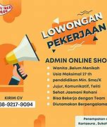 Lowongan Admin Slot 2022 Jakarta Selatan Terbaru Hari Ini Live Streaming